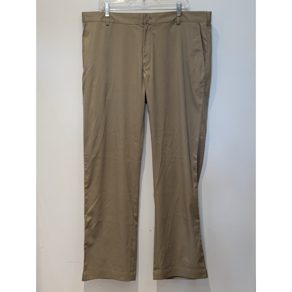Nike Golf Men's Dri-Fit Pants Size 38x32‎ Khaki Tan Stretch